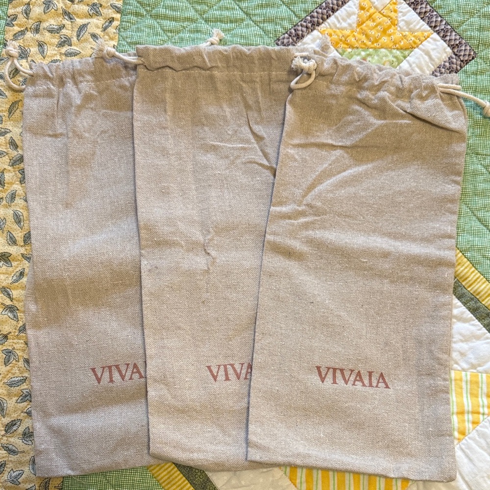 Assorted Duster Drawstring Bags (measurements in description)